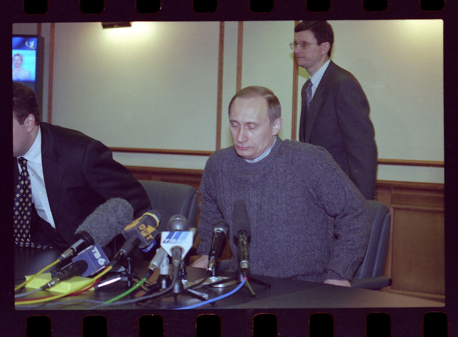 Артем Чернов. Портфолио. Путин в 2000 году. Ночь выборов президента РФ