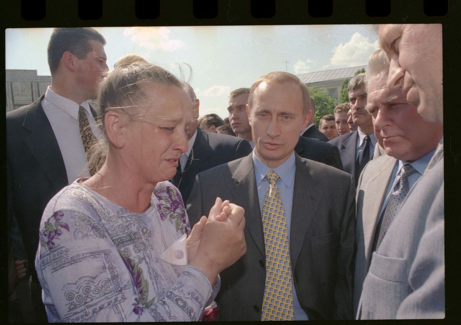 Артем Чернов. Портфолио. Путин в 2000 году. Во время поездки в Ярославль