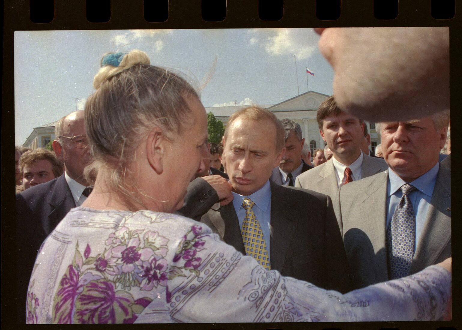 Артем Чернов. Портфолио. Путин в 2000 году. Во время поездки в Ярославль