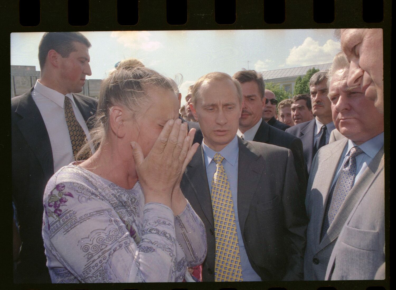 Артем Чернов. Портфолио. Путин в 2000 году. Во время поездки в Ярославль